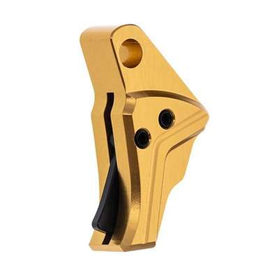 ITTS TRIGGER FOR GLOCK GEN-5 GOLD W/BLACK SCREW 1 ITTS TRIGGER FOR GLOCK GEN-5 GOLD W/BLACK SCREW