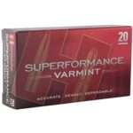 SUPERPERFORMANCE VARMINT .243 WSSM 75GR V-MAX PT 20/BOX