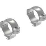 DUAL DOVETAIL RINGS 1-IN LOW SILVER