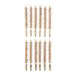 BRONZE RIFLE BORE BRUSH, 270 CALIBER, 8-32M, 12 PACK