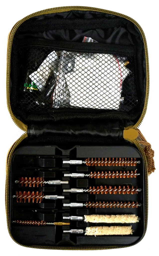 Clenzoil Field and Range Multi-Caliber Rifle Cleaning Kit 21 Piece Tan