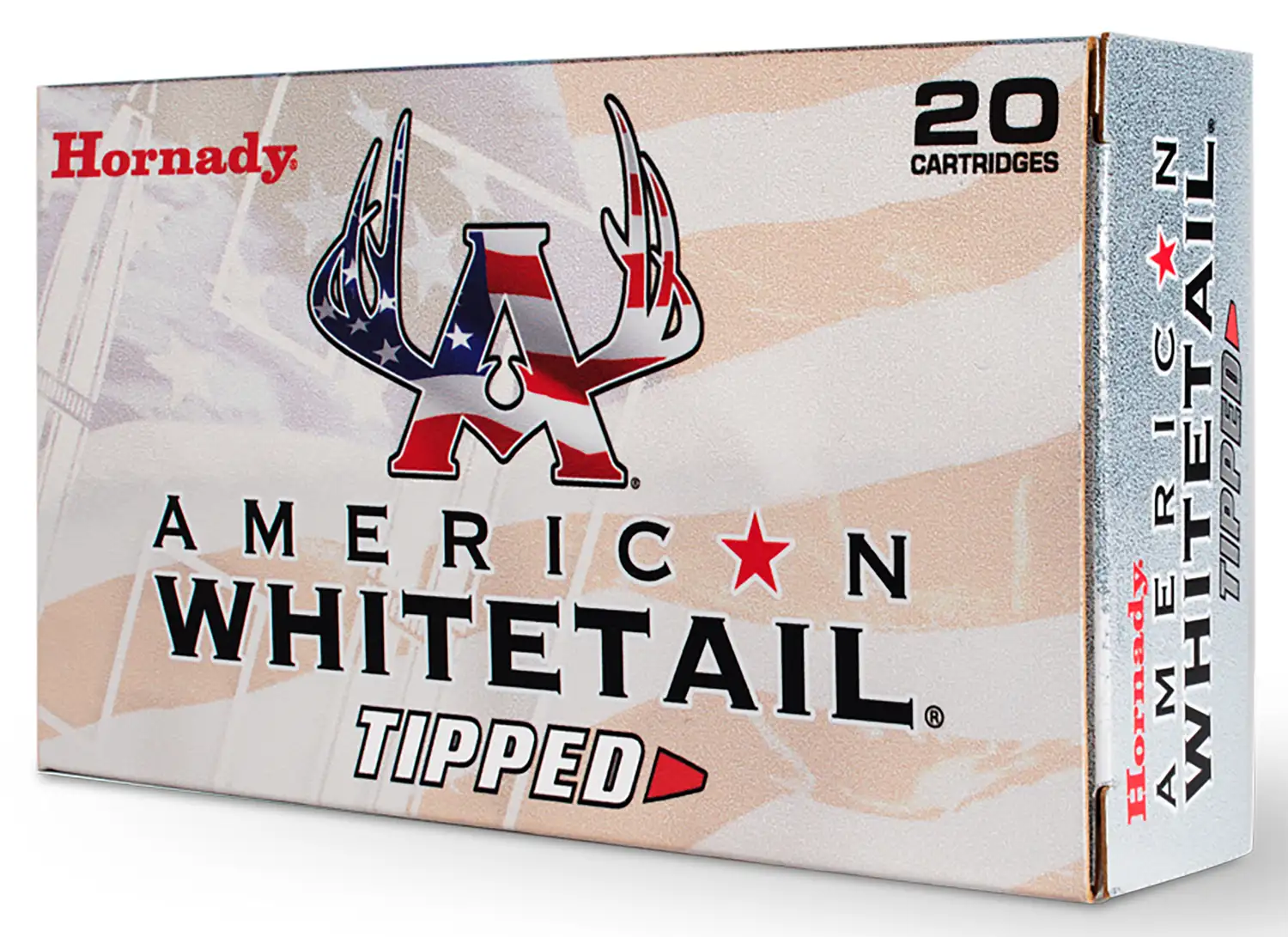 Hornady 308 Winchester 150 Grain American Whitetail SST Rifle Ammunition 1 Hornady 308 Winchester 150 Grain American Whitetail SST Rifle Ammunition
