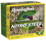 Remington Ammunition 20794 Nitro-Steel High Velocity 12Gauge 3" 1 1/4oz BBShot 25 Per Box/10 Case