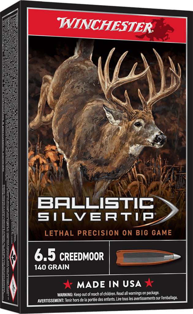 Winchester Ballistic Silvertip 6.5mm Creedmoor 140 Grain Ammunition