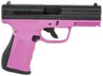 FMK G9C1G2PKSSCM 9C1 G2 9mm Luger 10+1 4" Black Stainless Steel Barrel, Black Serrated Carbon Steel Slide, Pink Polymer Frame w/Picatinny Rail, Black Backstrap Grip
