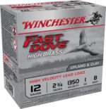 Winchester Ammo WFD128B Fast Dove & Clay High Brass 12Gauge 2.75" 1oz 8Shot 25 Per Box/10 Case
