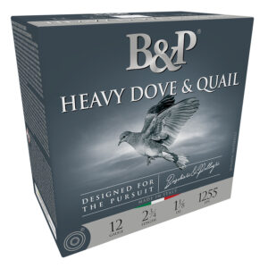 B&P Ammunition Heavy Dove and Quail 12 Gauge 2-3/4 Inch 7.5 Shot 25 Round Shotgun Ammunition