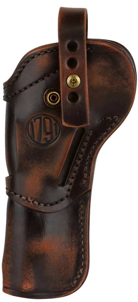 1791 Gunleather Single Action Vintage Leather Belt Holster