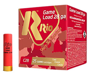 Rio Ammunition Game Load Heavy Field 28 Gauge 2-3/4 Inch 1oz Number 7.5 Shot 25 Round Shotgun Ammunition