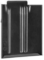 Mdt Sporting Goods Inc 107800BLK AICS Magazine  10rd 22-250 Rem Black Nitride Steel