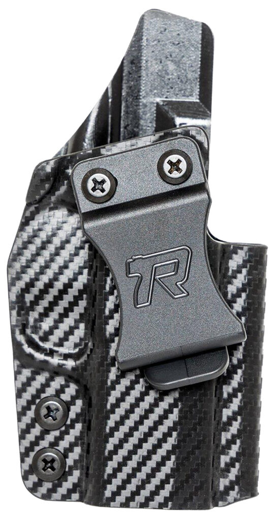 Rounded Gear Smith and Wesson M&P 9/40 Black Kydex IWB Belt Clip Holster