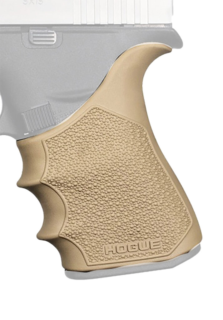 Hogue Handall Beavertail Flat Dark Earth Rubber Grip Sleeve Accessory