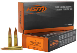 HSM 300 Blackout 220 Grain Sierra MatchKing BTHP Ammunition