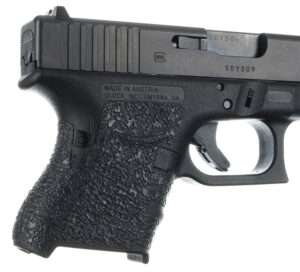 Talon Armament Adhesive Grip for Glock 26/27/28/33/39 Gen4 Black Textured Rubber
