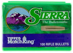 Sierra Tipped MatchKing 6mm 95 Grain Reloading Bullet 100 Count