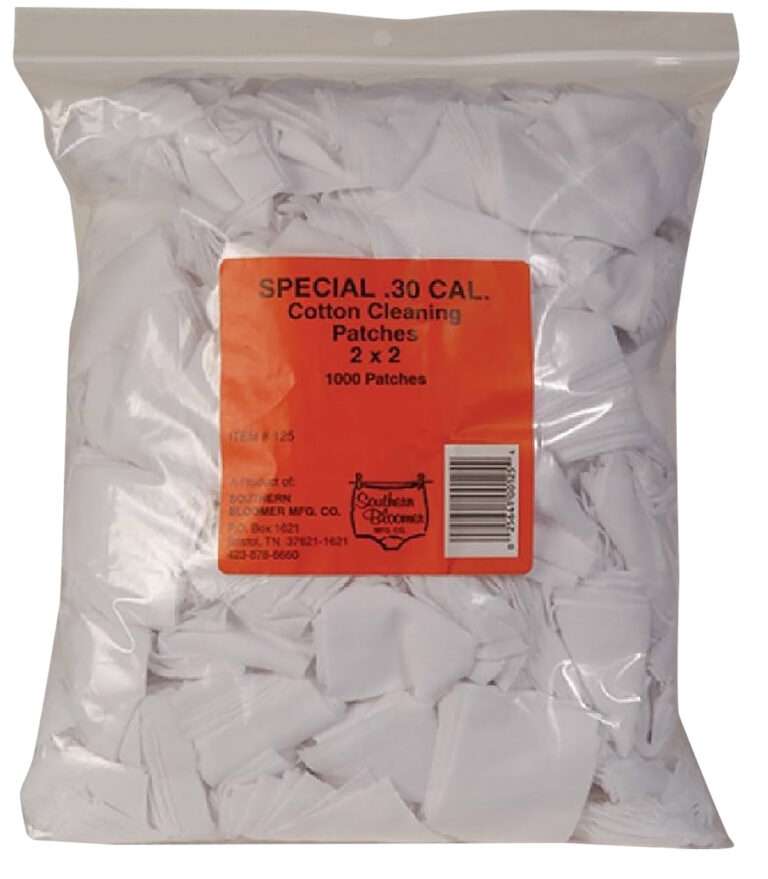 Southern Bloomer Cotton 30 Caliber Cleaning Patches Accessory