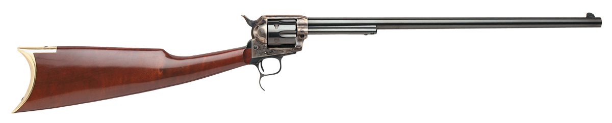 TAYLOR'S & COMPANY 1873 CATTLEMAN 44-40 BL/WD 18" 1 TAYLOR'S & COMPANY 1873 CATTLEMAN 44-40 BL/WD 18"