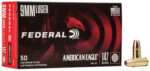 Federal AE9FP American Eagle Handgun 9mmLuger 147gr Full Metal Jacket Flat Point 50 Per Box/20 Case