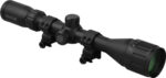 KONUS SCOPE FIGHTER 4-12X40 - W/RINGS AO BDC RETICLE BLACK