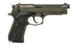BERETTA 92FS 9MM OD GREEN 4.9" 10+1