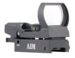 Aim Sports RT4WF1 Reflex Sight Warfare Edition Matte Black 1x 24mm x 34mm Red/Green Multi Reticle