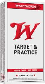 WINCHESTER USA 40 SW 165GR FMJ - TRUNCATED CONE 50RD 10BX/CS