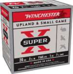 WINCHESTER SUPER-X 20GA 2.75" - 1OZ #7.5 1165FPS 250RD CASE