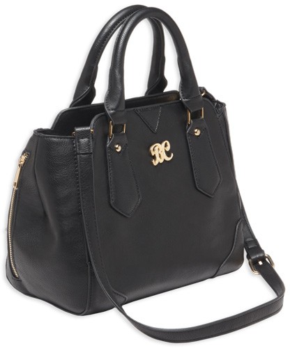 Bulldog Concealed Carry Shoulder Purse Black with Black Trim