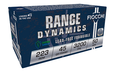 Fiocchi 223 Remington 45 Grain Frangible Rifle Ammunition