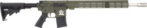 Great Lakes AR15 450 Bushmaster 18 Inch Stainless OD Green Rifle