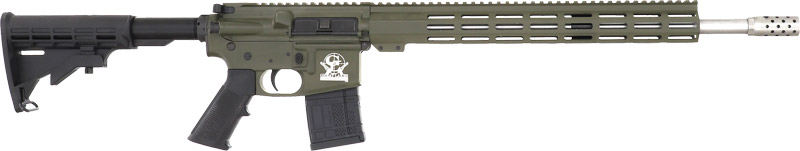 Great Lakes AR15 450 Bushmaster 18 Inch Stainless OD Green Rifle 1 Great Lakes AR15 450 Bushmaster 18 Inch Stainless OD Green Rifle