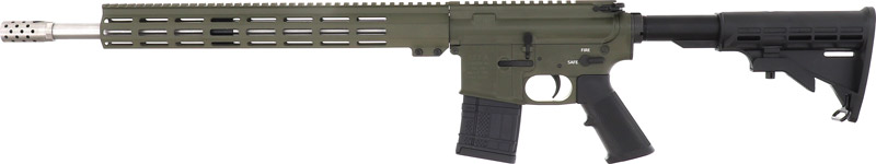 Great Lakes AR15 450 Bushmaster 18 Inch Stainless OD Green Rifle 2 Great Lakes AR15 450 Bushmaster 18 Inch Stainless OD Green Rifle