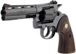 COLT PYTHON 357MAG 5" 6RD - BLUED WALNUT GOLD MEDALLION