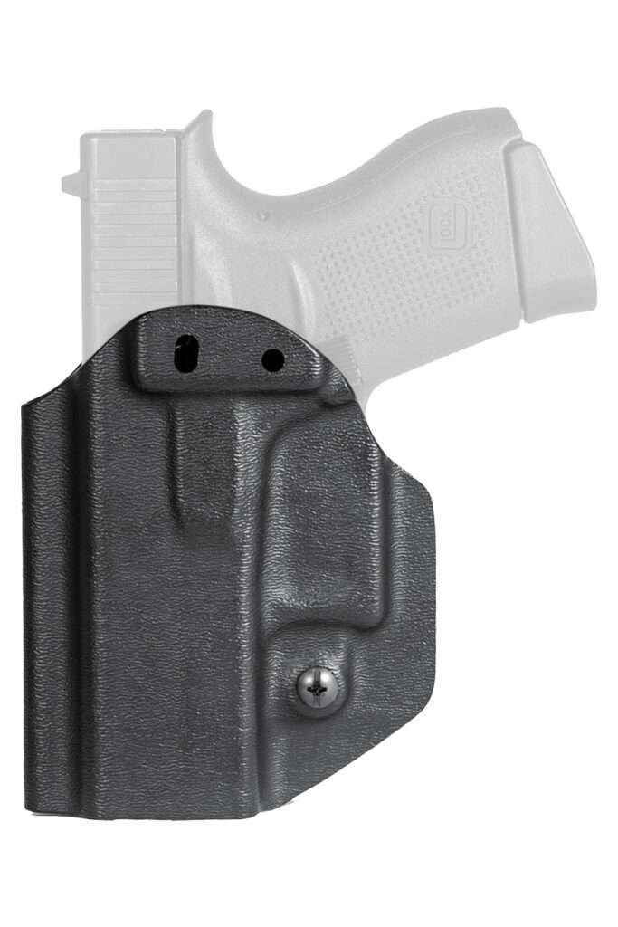 Mission First Tactical Glock 43 Black Inside Waist Band Holster