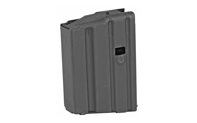 Ammunition Storage Components AR223 10 Round Stainless Steel Black Magazine
