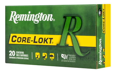 Remington Core Lokt 308 Winchester 150 Grain Pointed Soft Point Rifle Ammunition