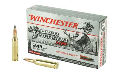 Winchester Deer Season XP 243 Winchester 95 Grain Polymer Tip Ammunition