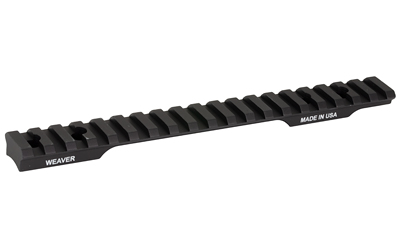 Weaver Multi-Slot Savage 110 Long Action Black Accessory Base