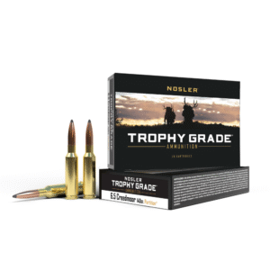 Nosler Partition Trophy Grade 6.5 Creedmoor 140 Grain Rifle Ammunition