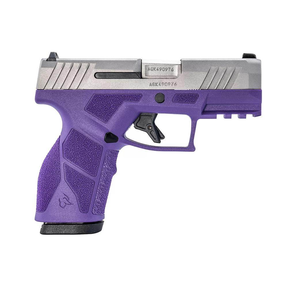 Taurus GX2 Handgun 9mm Luger 10rd Magazines (2) 3.38" Barrel Dark Purple Frame/Stainless Slide 1 Taurus GX2 Handgun 9mm Luger 10rd Magazines (2) 3.38" Barrel Dark Purple Frame/Stainless Slide