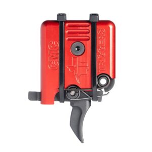 CMC Triggers AR-15/10 Single Stage Curved 3.5 lb Red Trigger Accessory