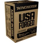 Winchester USA Forged- Steel Case Handgun Ammunition 9mm Luger 115 gr FMJ 1190 fps 150/ct