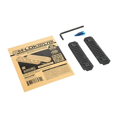 Strike Industries AR-15 M-LOK Black Cable Management Rail Covers Accessory