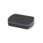 RIFLE ALUMINUM DOVETAIL SLOT BLANK BLACK