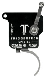 TriggerTech R7LSBS13TBC Special  Single-Stage Traditional Curved Trigger with 1-3.50 lbs Draw Weight for Remington 700 Left