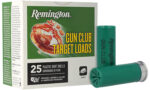 Remington Ammunition 20248 Gun Club  12Gauge 2.75" 1 1/8oz 9Shot 25 Per Box/10 Case