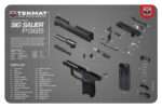TekMat TEKR17SIG9365 Sig Sauer P365 Cleaning Mat Multi-Color Rubber 11"x17" Sig P365 Parts Diagram