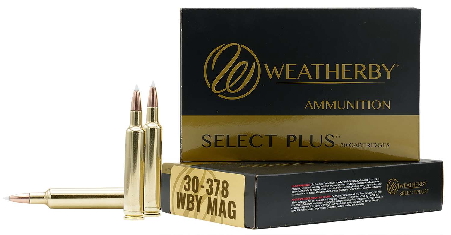 Weatherby Select Plus 30-378 Weatherby Magnum 220 Grain ELD-X Ammunition 1 Weatherby Select Plus 30-378 Weatherby Magnum 220 Grain ELD-X Ammunition