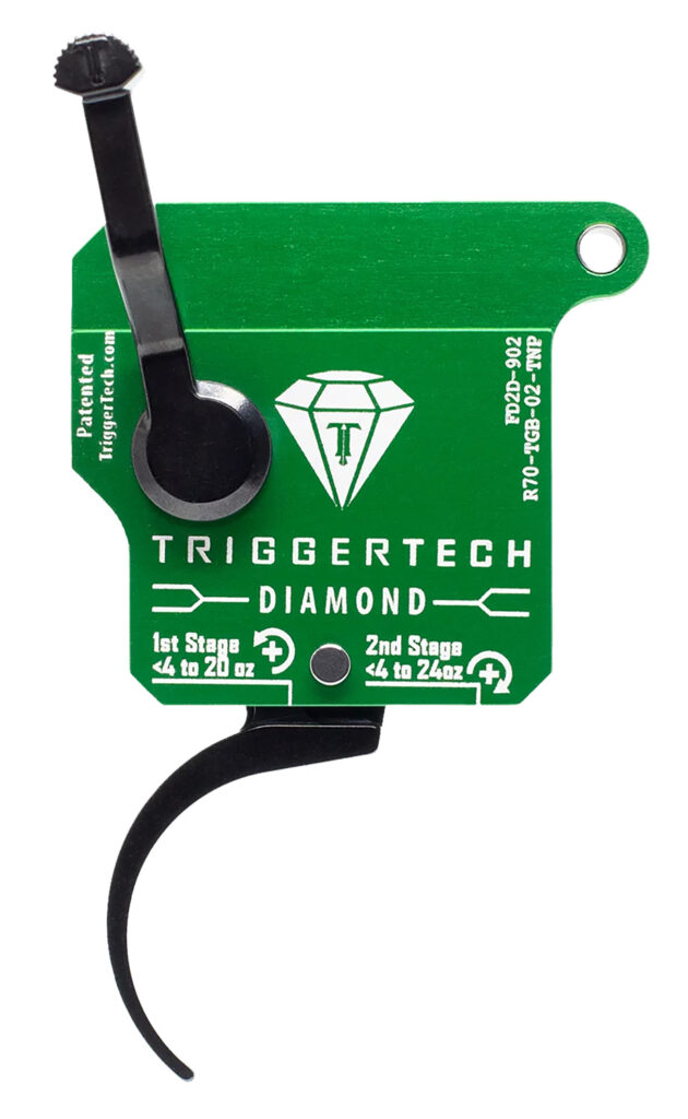 TriggerTech Diamond Two-Stage Pro Curved Trigger Remington 700