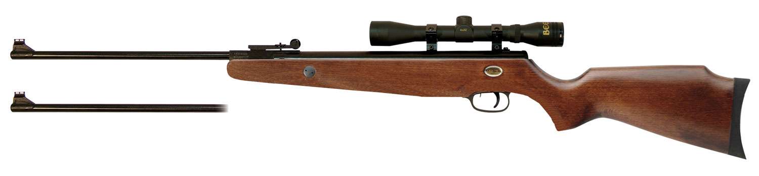 Beeman Grizzly X2 Gas Ram 177 Caliber Air Rifle with 4x Scope